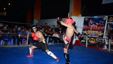 Campeonato de kick boxing