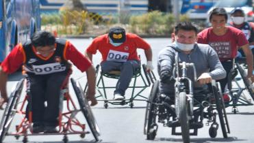 Carrera inclusiva pedestre