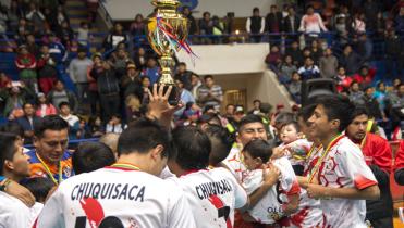 Chuquisaca Campeón en Futsal