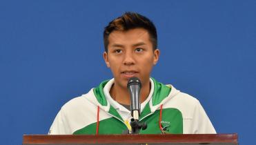 Conrado Moscoso, deportista de lujo