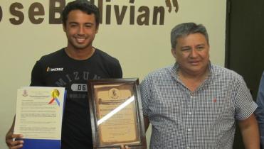 Dellien recibió reconocimiento