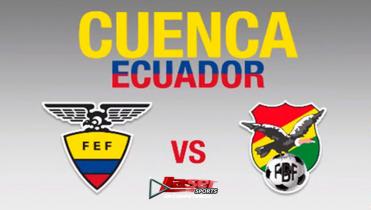 ECUADOR Vs. BOLIVIA en Vivo