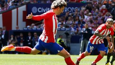 El Atlético de Madrid le gana al Girona 