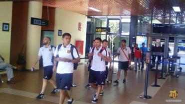 El gualdinegro pisó suelo cochabambino