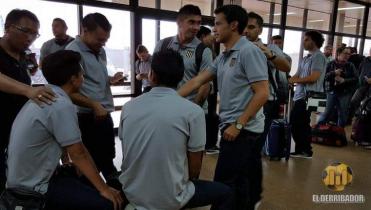 El gualdinegro se fue a Brasil