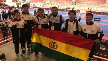 El Karate viajó a Chile
