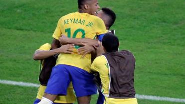 El primer amistoso pre mundialista de Brasil