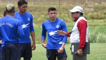El santo practica