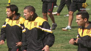 El Tigre entrenó anoche