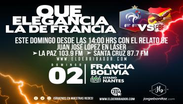 FRANCIA Vs. BOLIVIA en la Radio