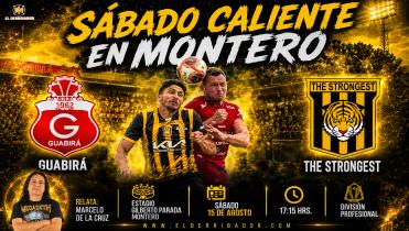 Guabirá vs The Strongest en la Radio