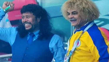 Higuita y Valderrama juntos por Colombia