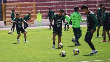 La selección terminó su trabajo en La Paz
