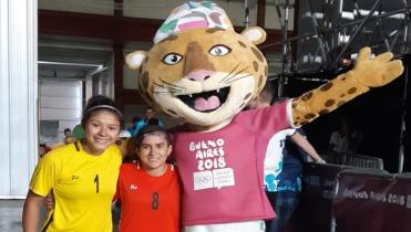 Las chicas quedaron cuartas