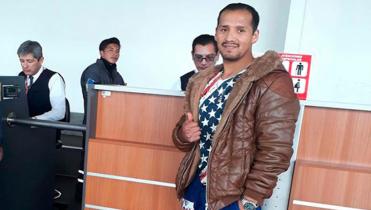Mamani con rumbo a Alemania