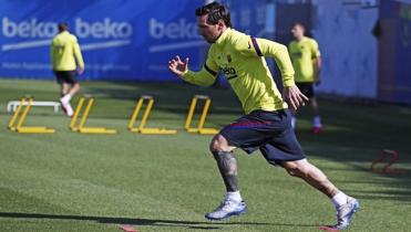 Messi va volviendo a la normalidad