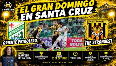 Oriente Petrolero vs The Strongest en la Radio