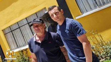 Papá Escobar llegó para la despedida