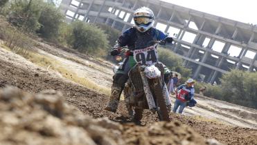 Paul Pinto ganador en el Motocross