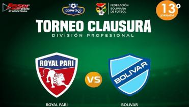 ROYAL PARI VS. BOLÍVAR en Vivo