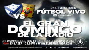 SAN JOSÉ Vs DESTROYERS en Vivo