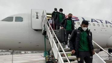Selección Nacional llega a Buenos Aires