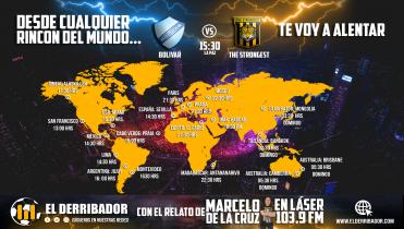 THE STRONGEST Vs. BOLÍVAR  en Vivo