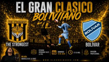 The Strongest vs Bolívar en la Radio