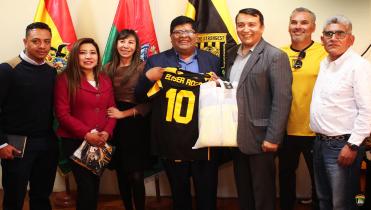 The Strongest y la Alcaldía de El Alto firman acuerdo