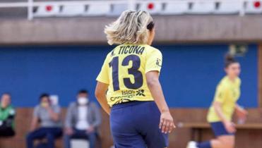 Ticona anotó dos goles 