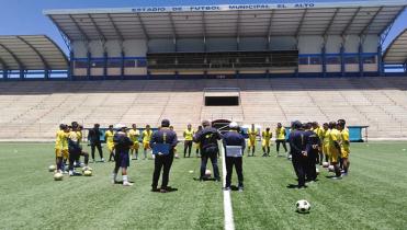 Tres paceños a la Simón Bolívar