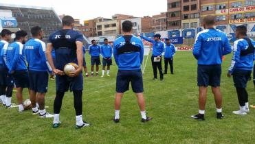 Una sola práctica antes de ir a Sucre