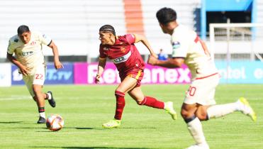 Universitario de Vinto recuperó un punto