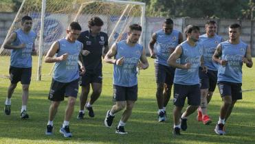 Uruguay entrena en Santa Cruz