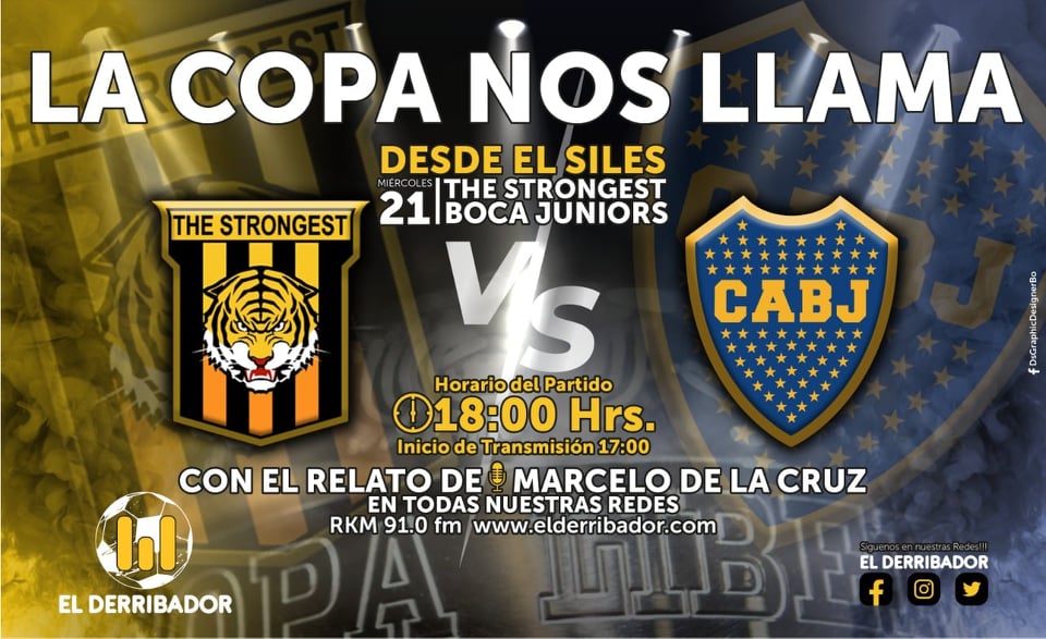 THE STRONGEST Vs. BOCA en la Radio 