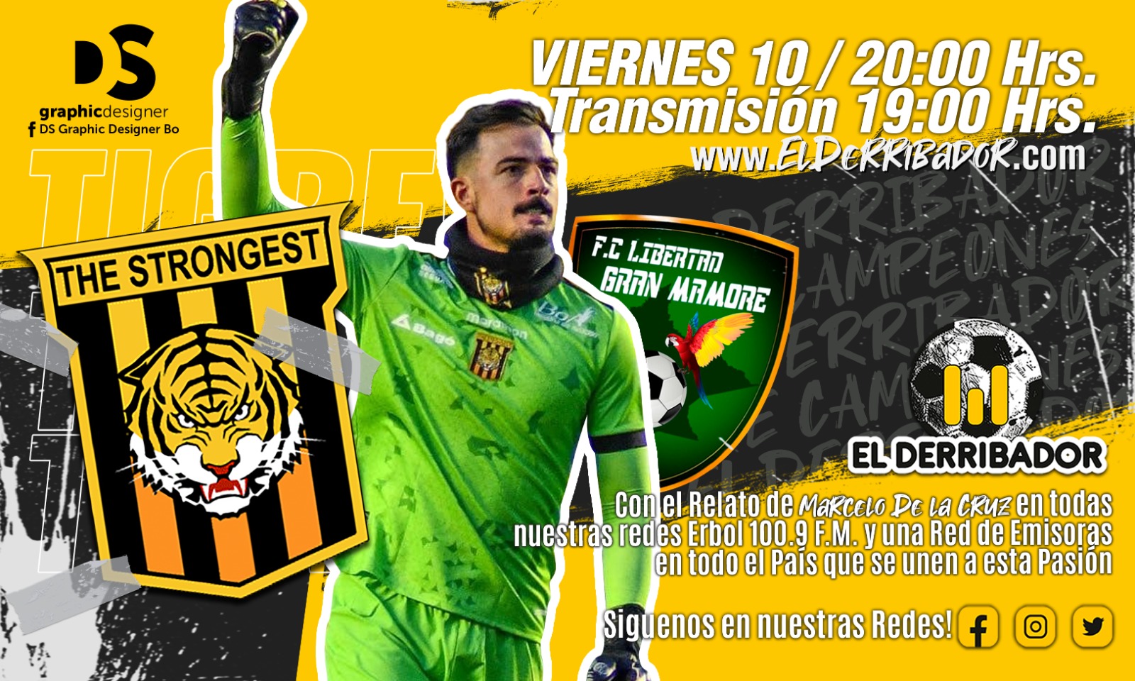 THE STRONGEST Vs. LIBERTAD GRAN MAMORÉ en la Radio 