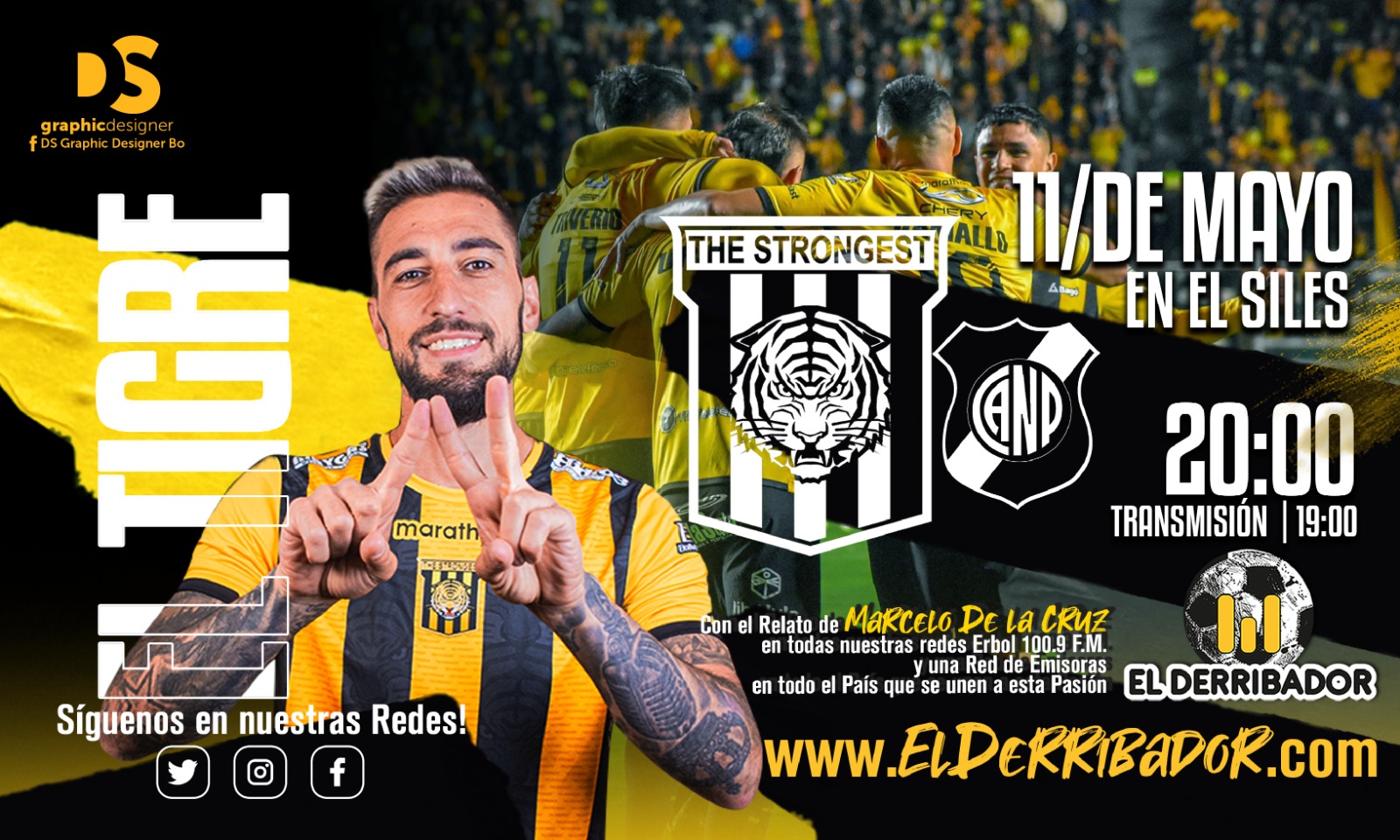 THE STRONGEST Vs. NACIONAL POTOSÍ en la Radio 