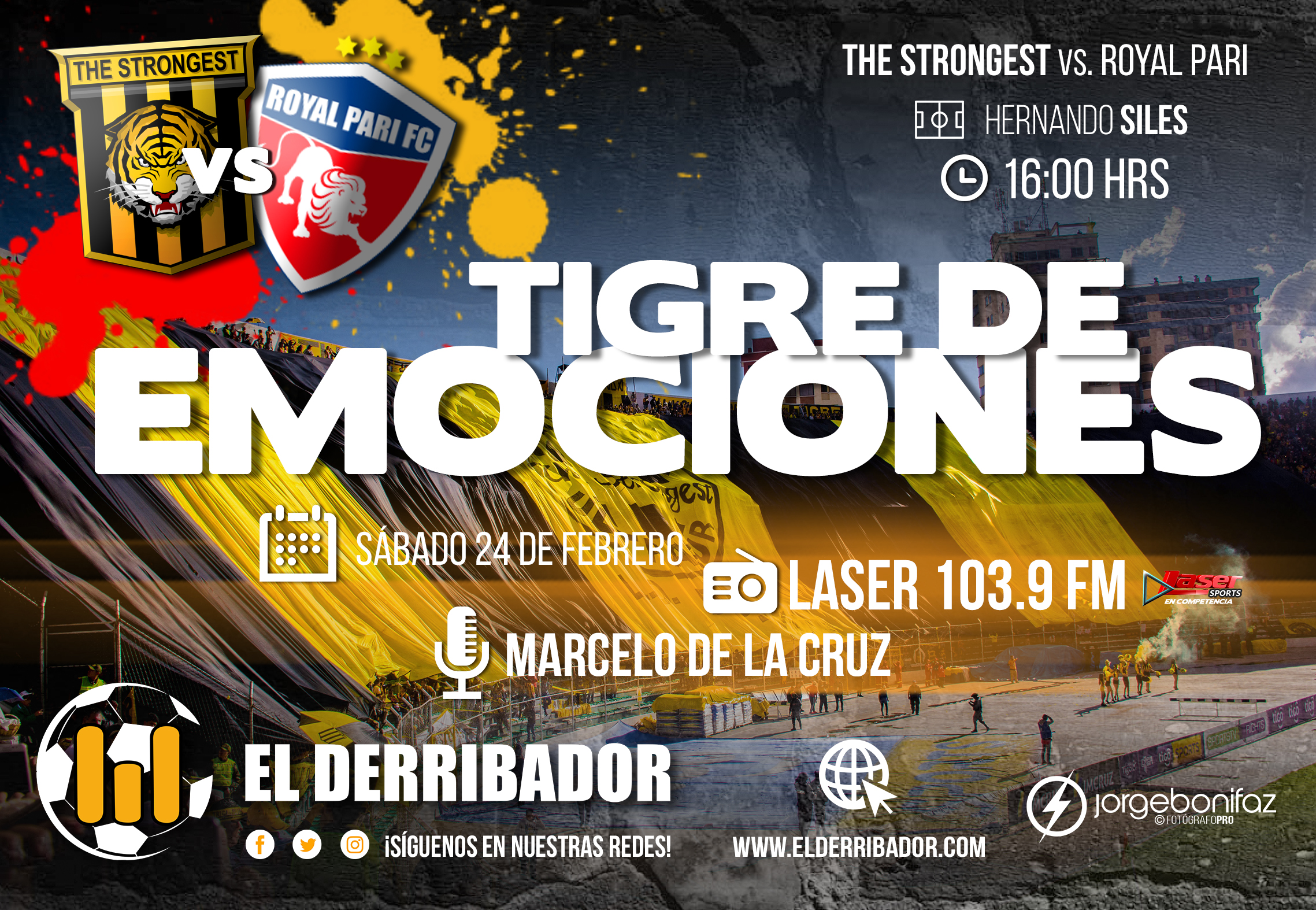 THE STRONGEST Vs. ROYAL PARI en Vivo