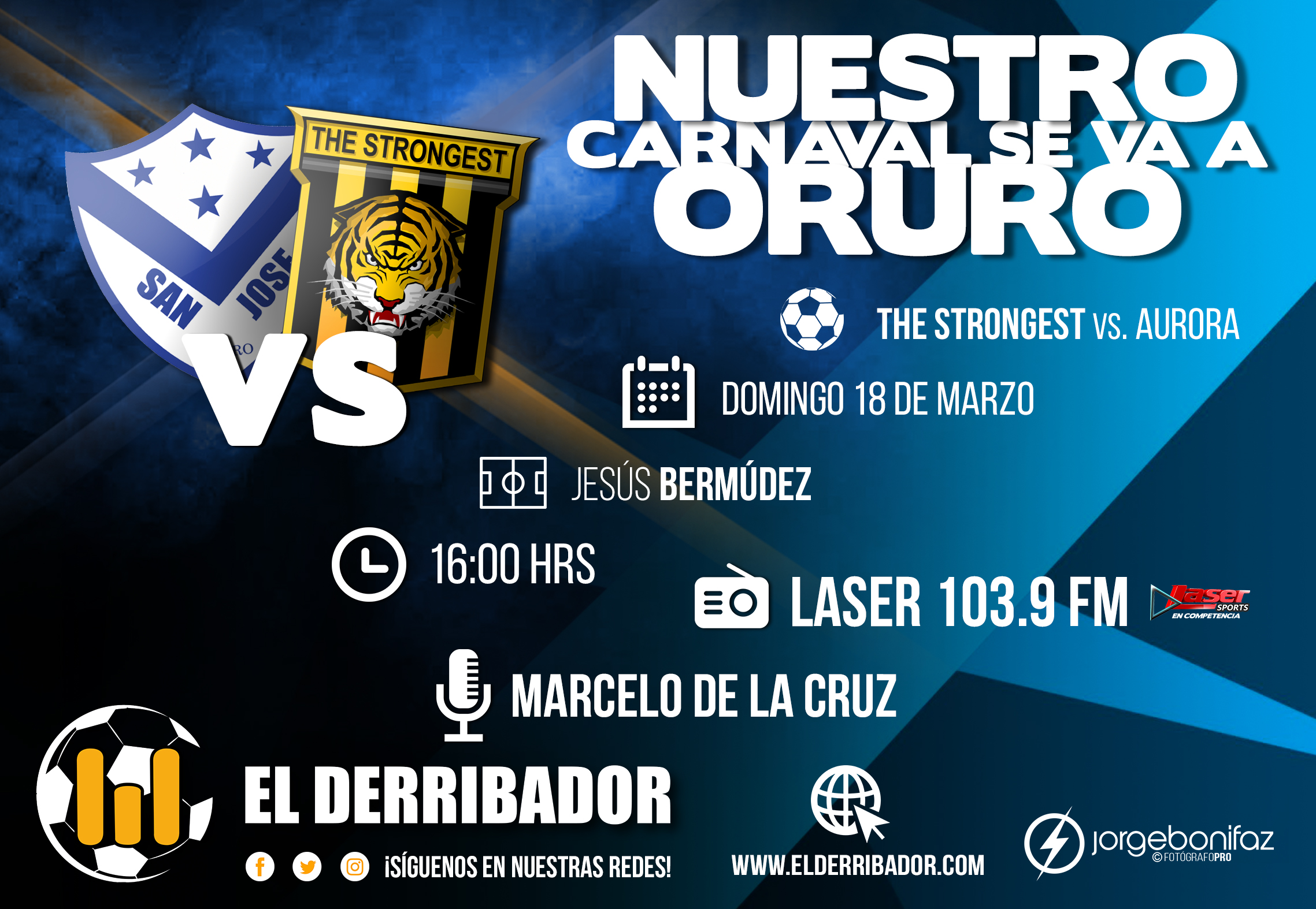 THE STRONGEST Vs. SAN JOSÉ en la Radio