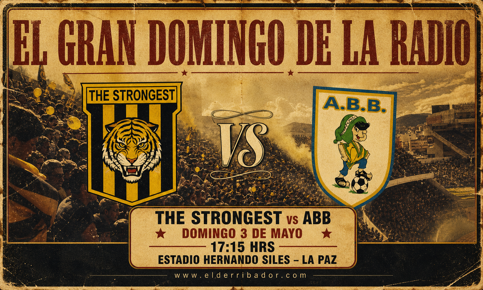 The Strongest vs ABB en la Radio