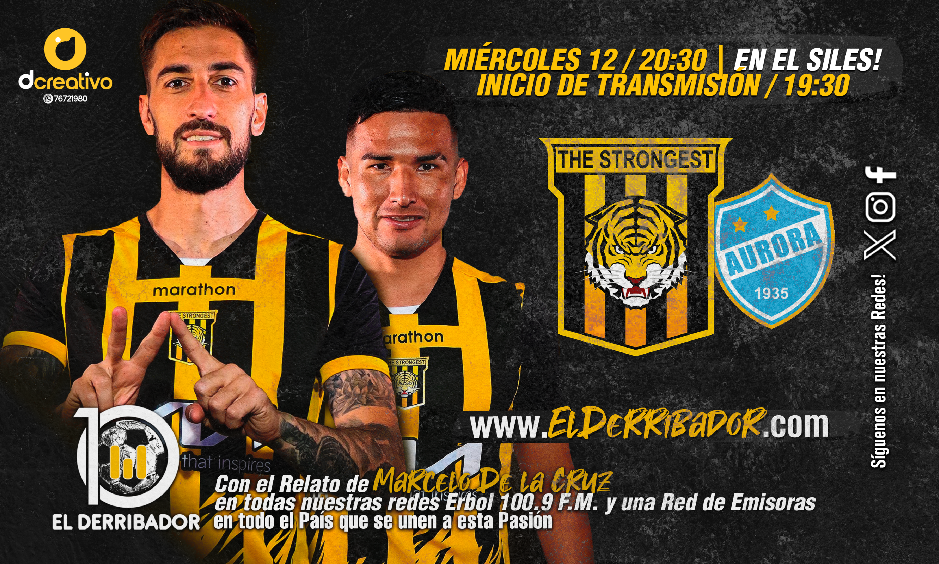 The Strongest vs Aurora en la Radio