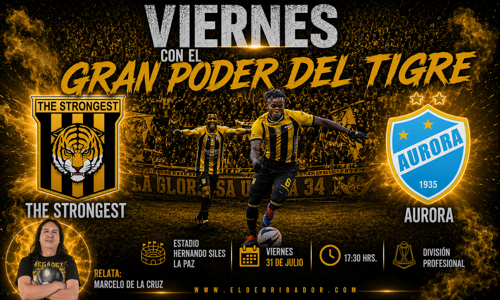 The Strongest vs Aurora en la Radio