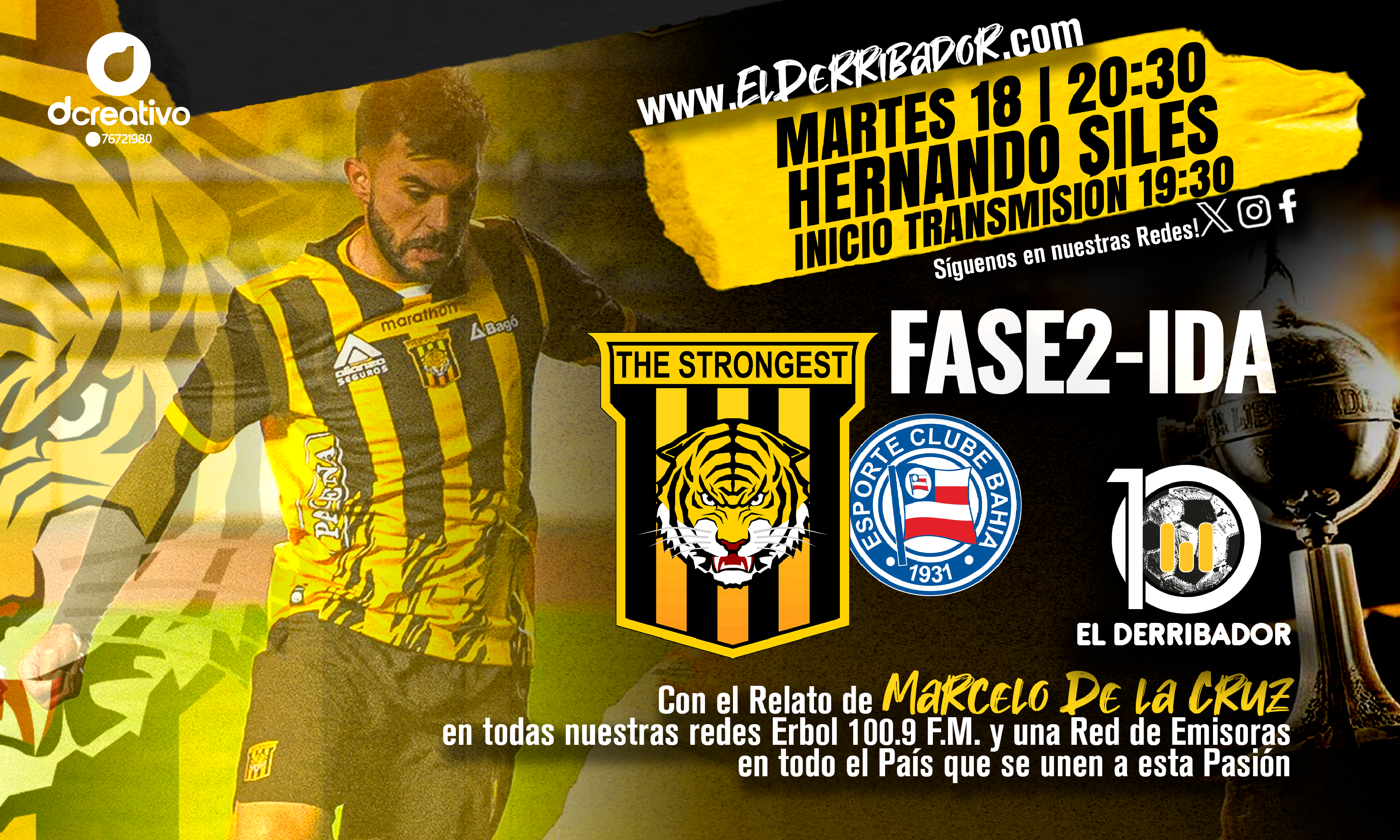 The Strongest vs Bahía en la Radio