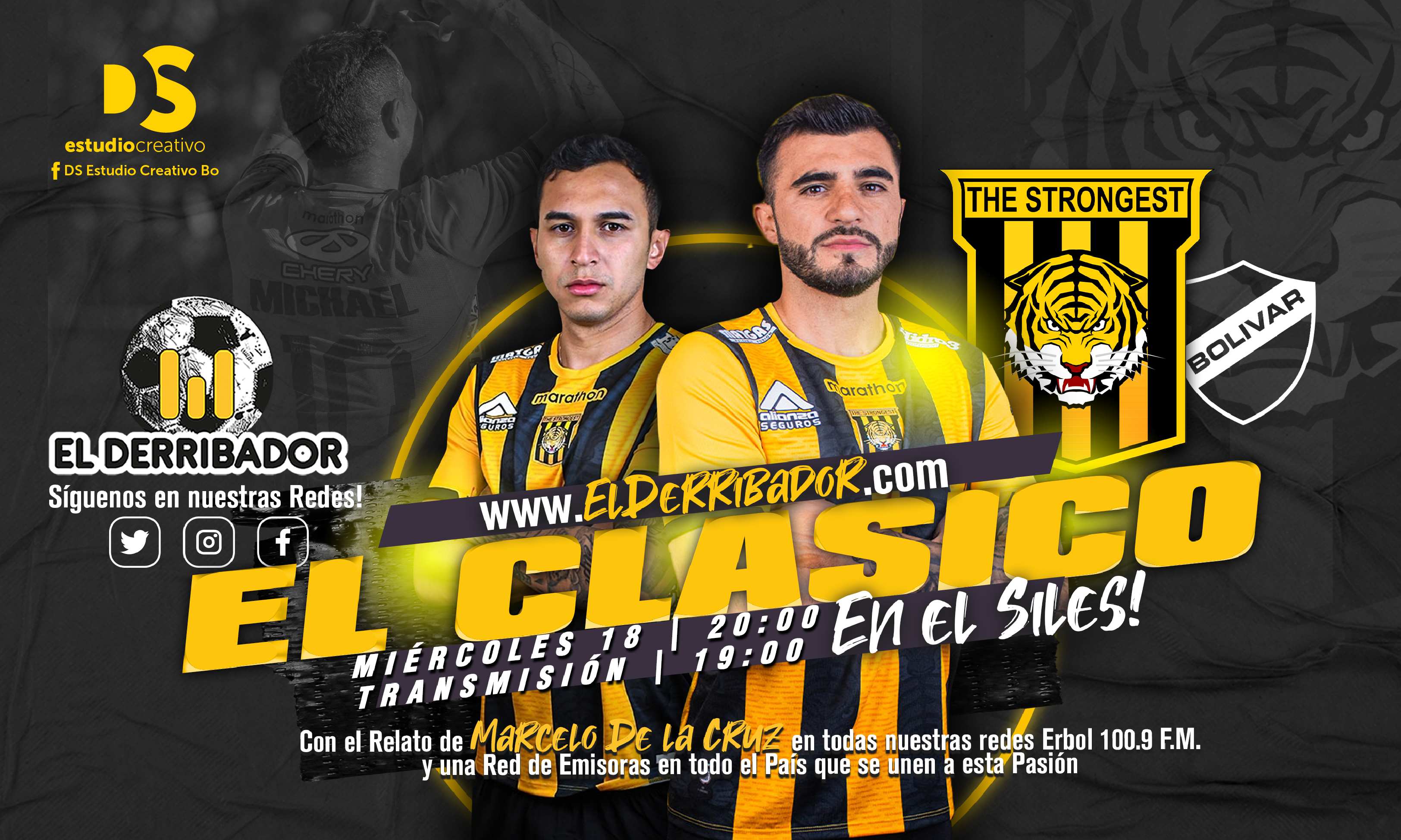 The Strongest vs Bolívar en la Radio