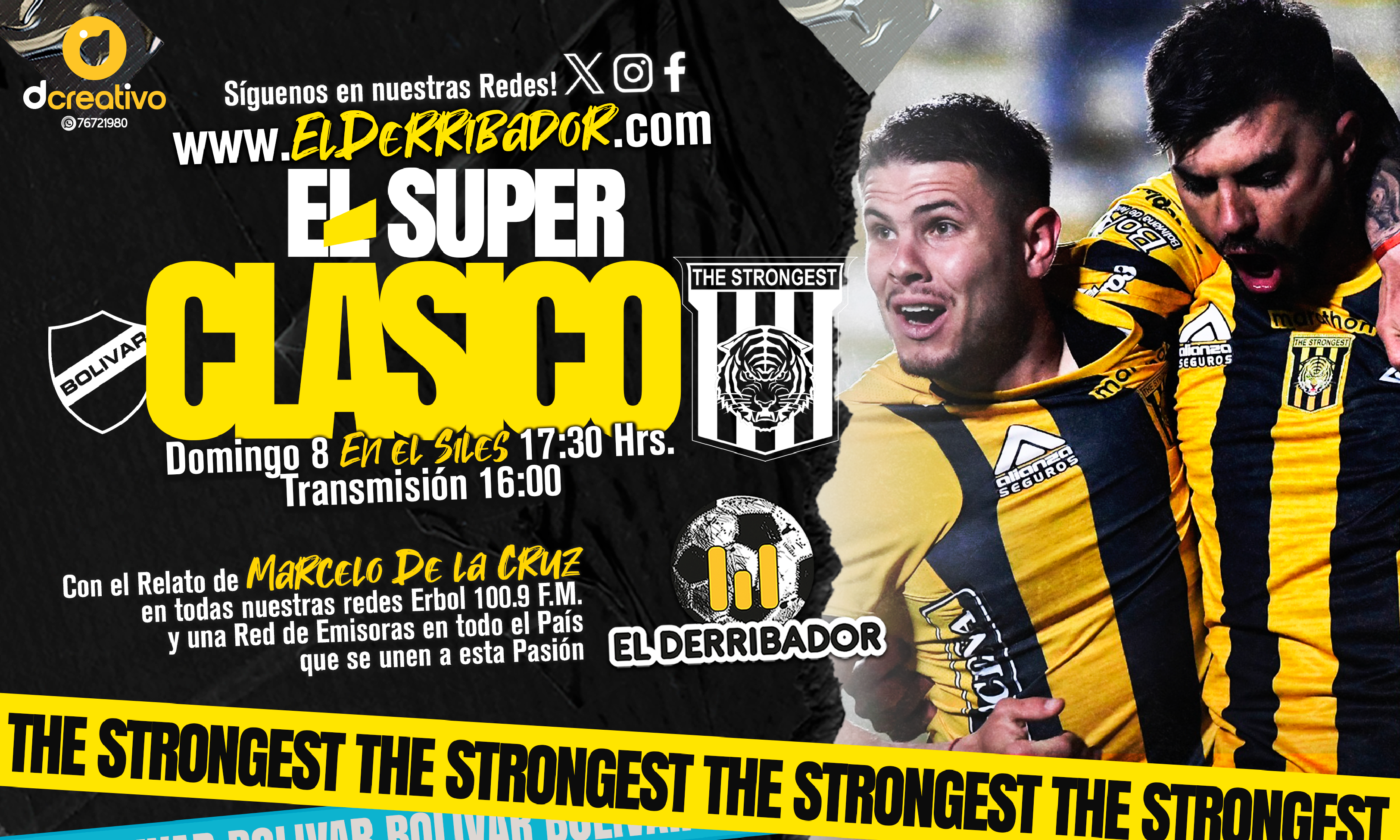 The Strongest vs Bolívar en la Radio