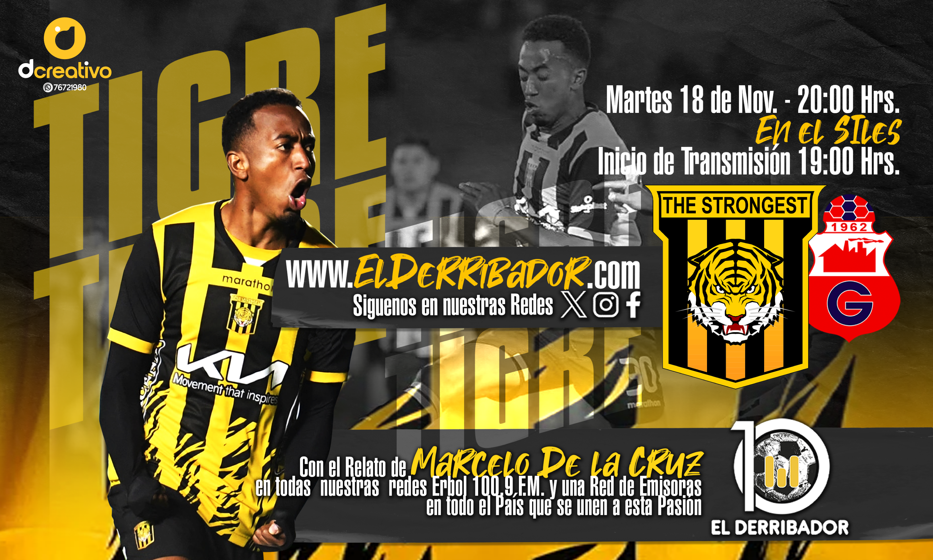 The Strongest vs Guabirá en la Radio