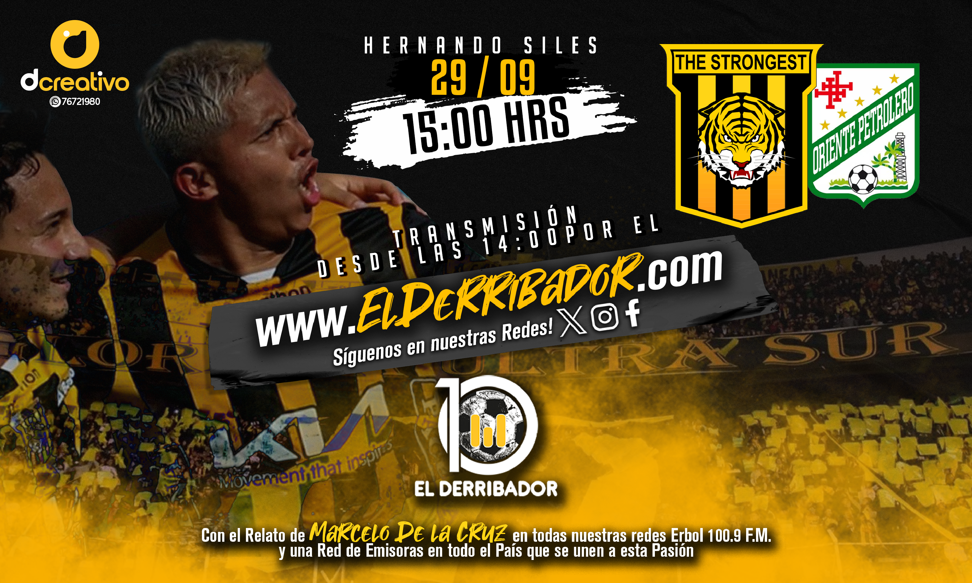 The Strongest vs Oriente Petrolero en la Radio