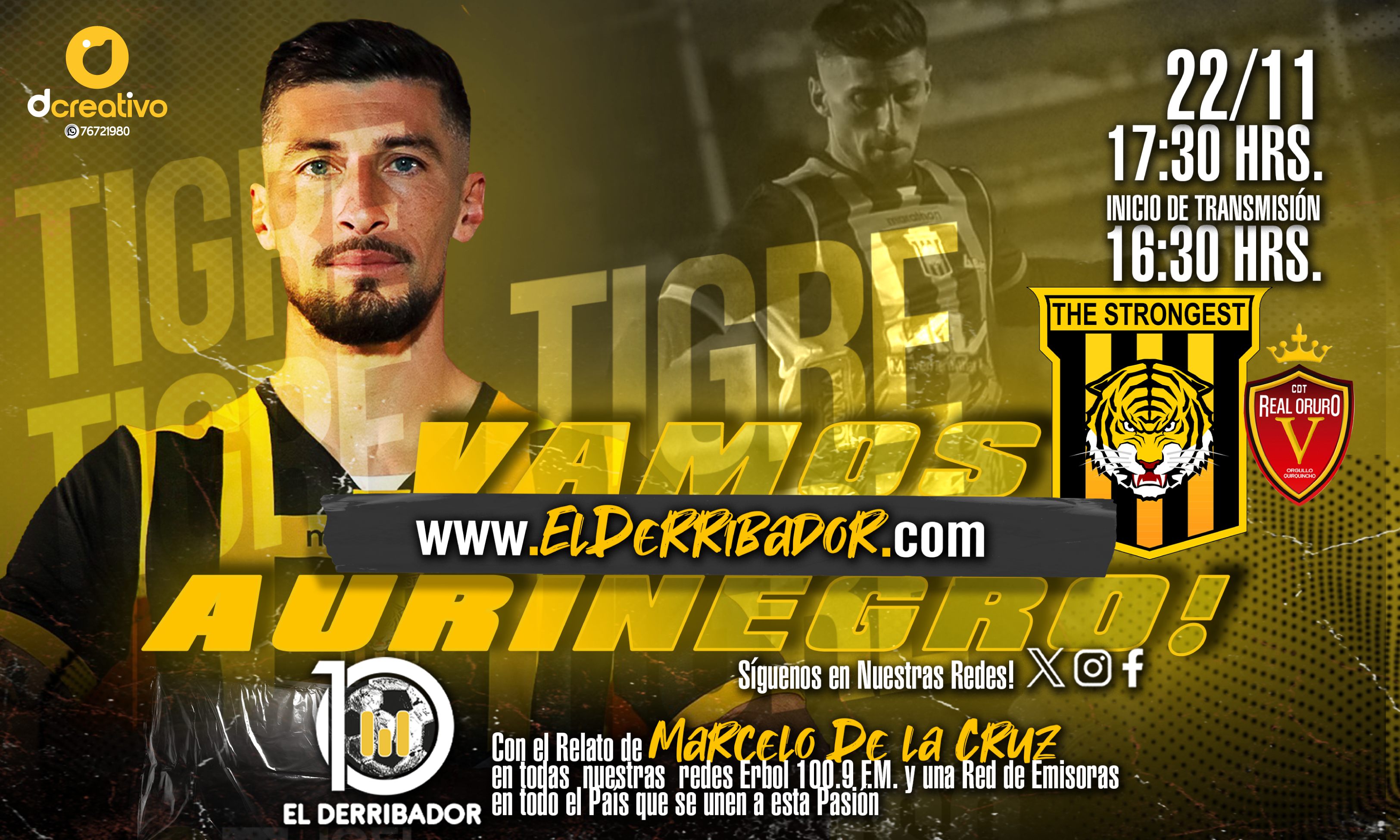 The Strongest vs Real Oruro en la Radio