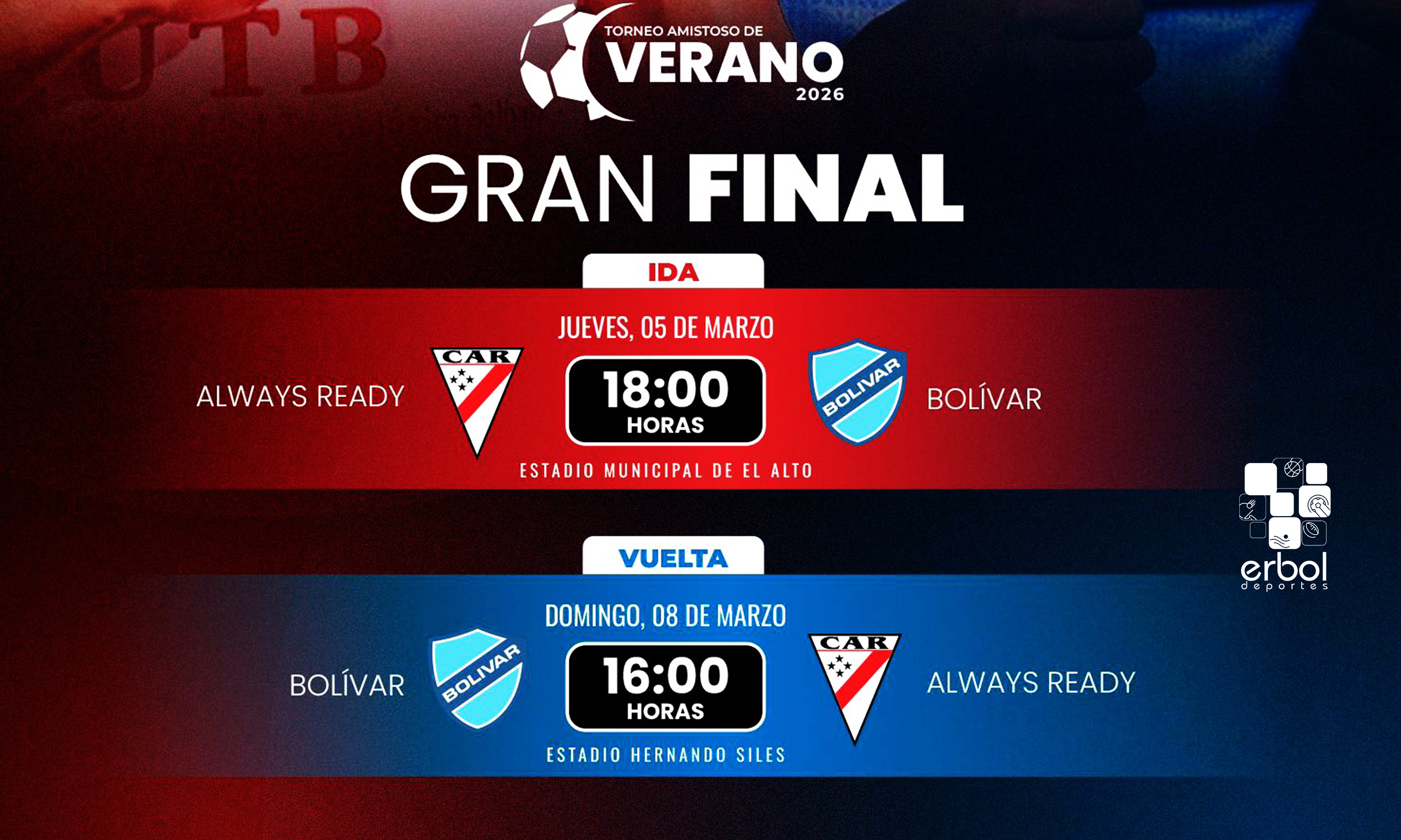 Todo confirmado para las finales del Verano