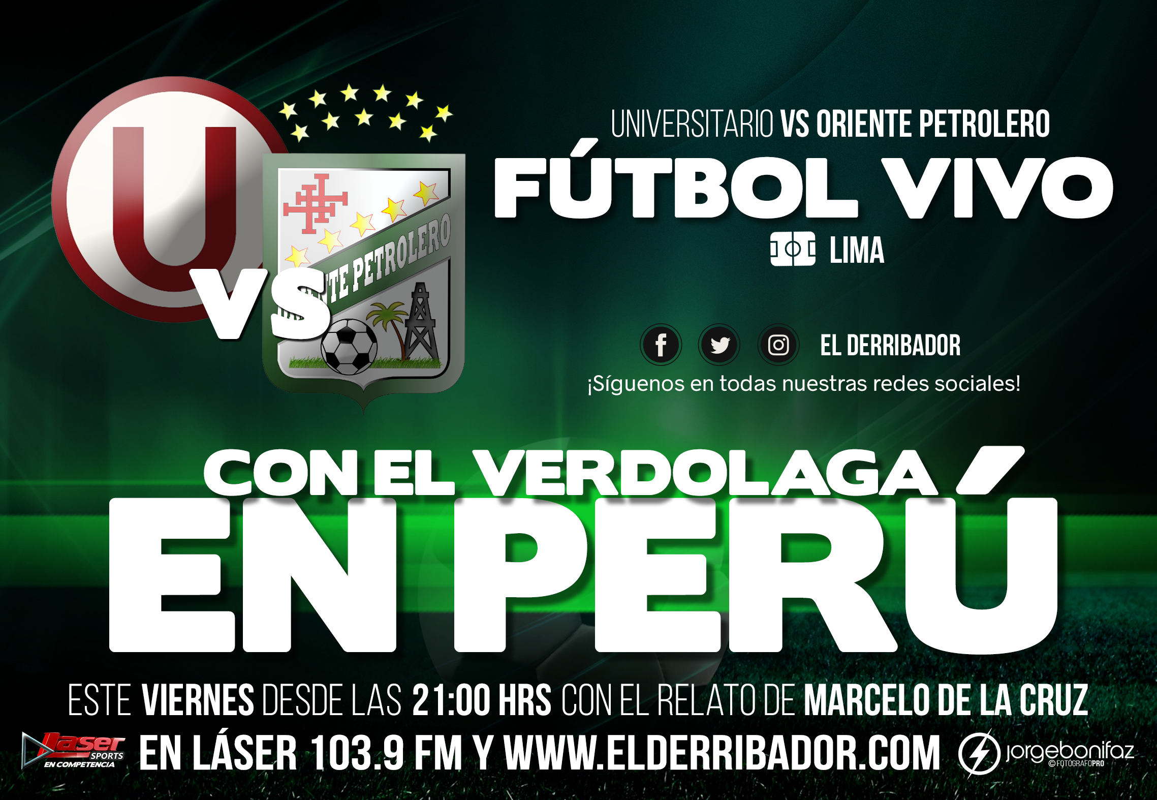 UNIVERSITARIO Vs. ORIENTE en la Radio